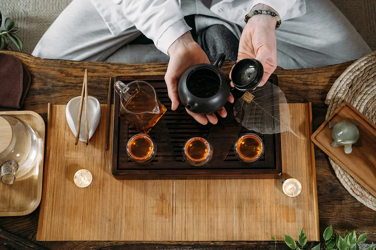 Traditionelle chinesische Teezeremonie