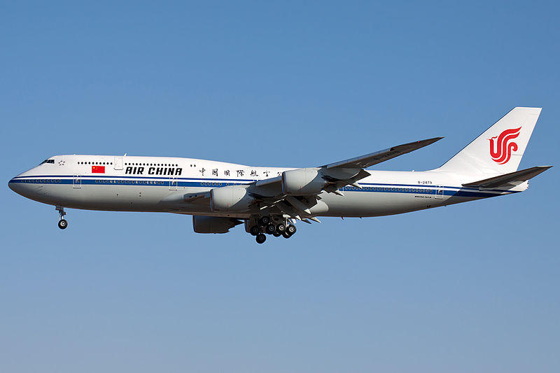 Air China im Flug