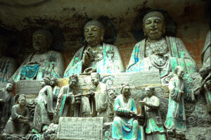 Chongqing - Felsskulpturen von Dazu