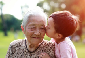 China Bonität Großeltern