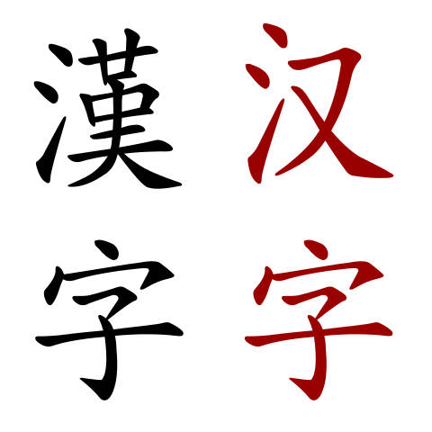 Chinesische Zeichen